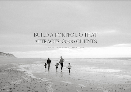 Build a portfolio that attracts dream clients - digital guide